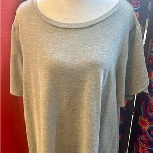 Women’s Heather Gray Scoop Neck dress or tunic